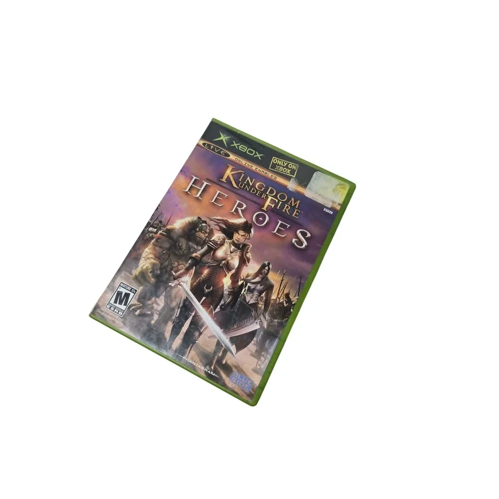Kingdom Under Fire Heroes Xbox Original Game 2005 Phantagram Action RTS